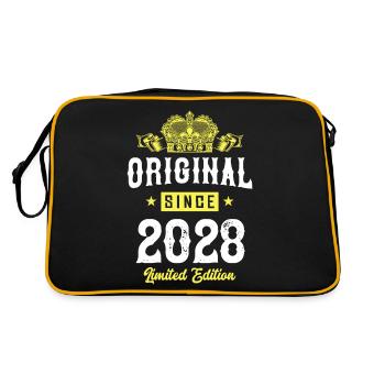 2028 Limited Edition - Retro Bag - black/gold - Back