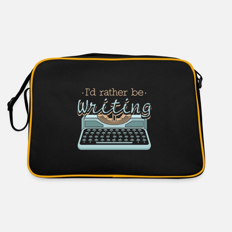 I'd Rather Be Writing Author Writers Retro Bag