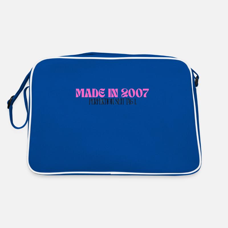 Made in 2007 - Perfektion seit Tag 1 Retro Tasche