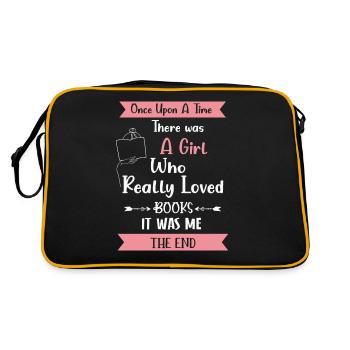My Book smells Better than your Tablet - Retro Bag - black/gold - Back