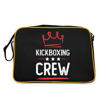 Kickboxing Crew - Retro Bag - black/gold - Back