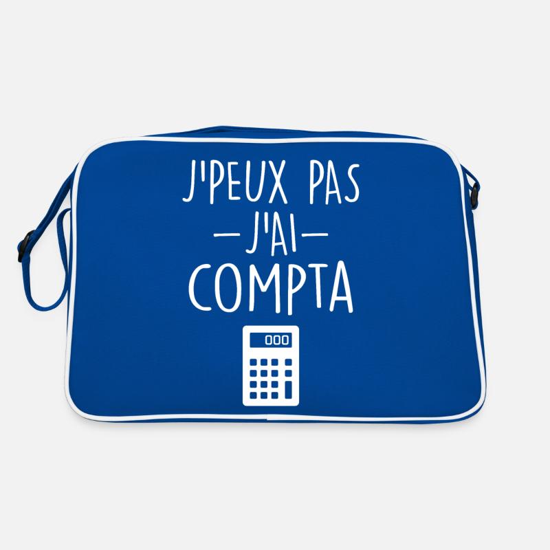 Comptable | Comptabilité | Compter | Chiffre Sac Retro