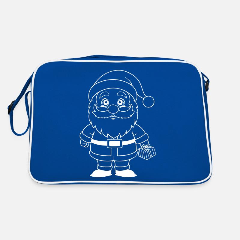 Bande dessinée d’hiver Christmas Man Sac Retro