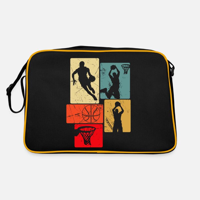 Ballon de basket de style rétro Sac Retro