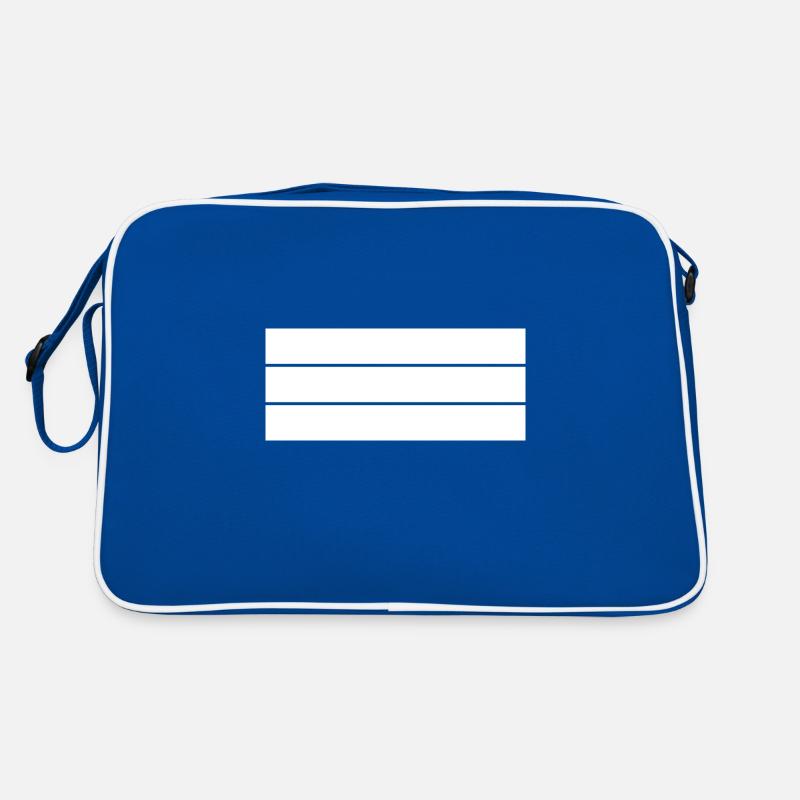 simple geometry motif Retro Bag