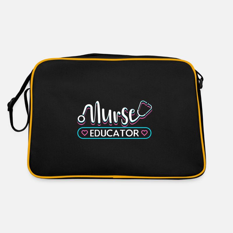 Nursing School Nurse Educator Retro Bag