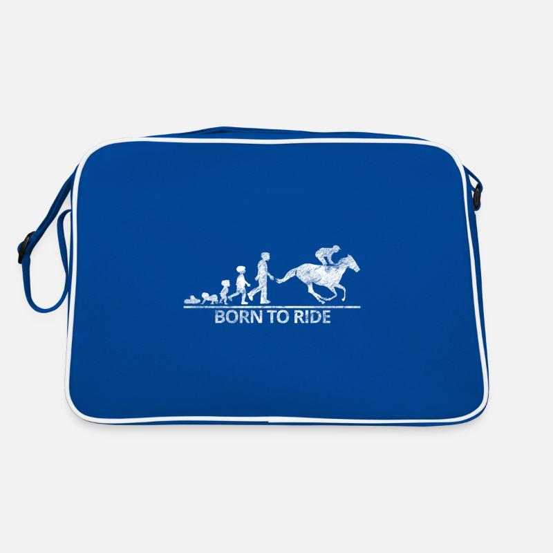 Reiten Pferde Evolution Hobby Retro Tasche