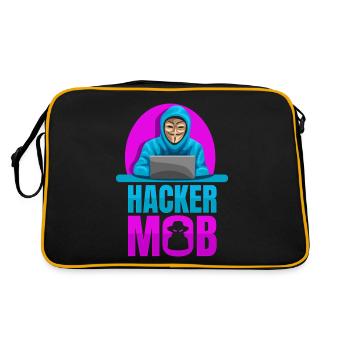 Programmer Coder Software Developer - Retro Bag - black/gold - Back
