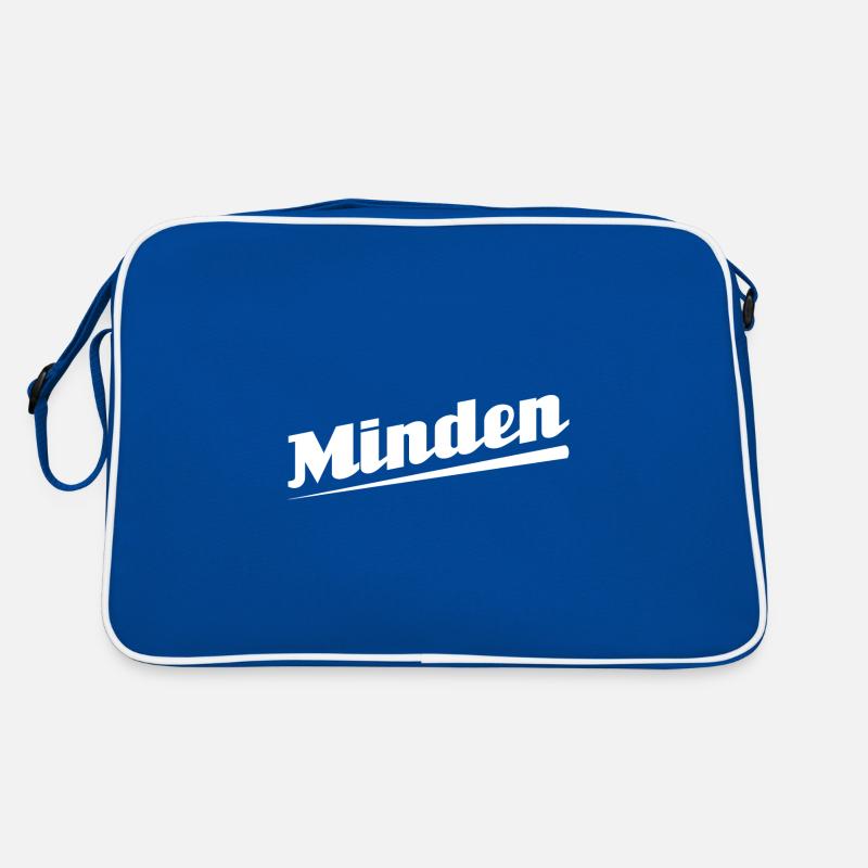 Minden - Textdesign mit Stadtnamen Retro Tasche