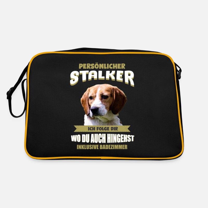 Beagle Hund - Beagle Retro Tasche