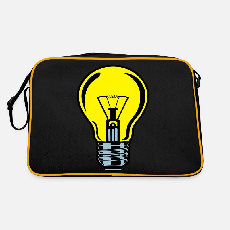 Glühbirne Retro Tasche