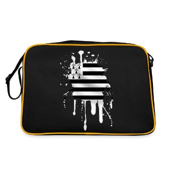 breizh brittany 16 - Retro Bag - black/gold - Back