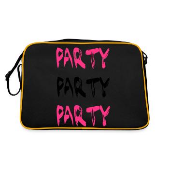 Party - Sac Retro - noir/or - Dos