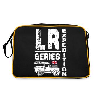 Expédition de la série Landy - Sac Retro - noir/or - Dos