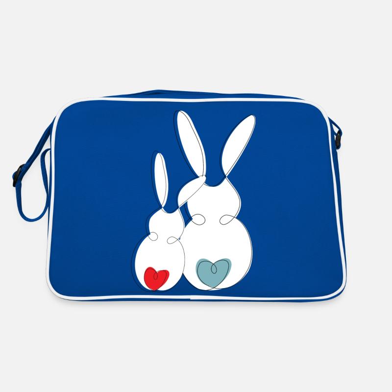 Rabbits Retro Bag
