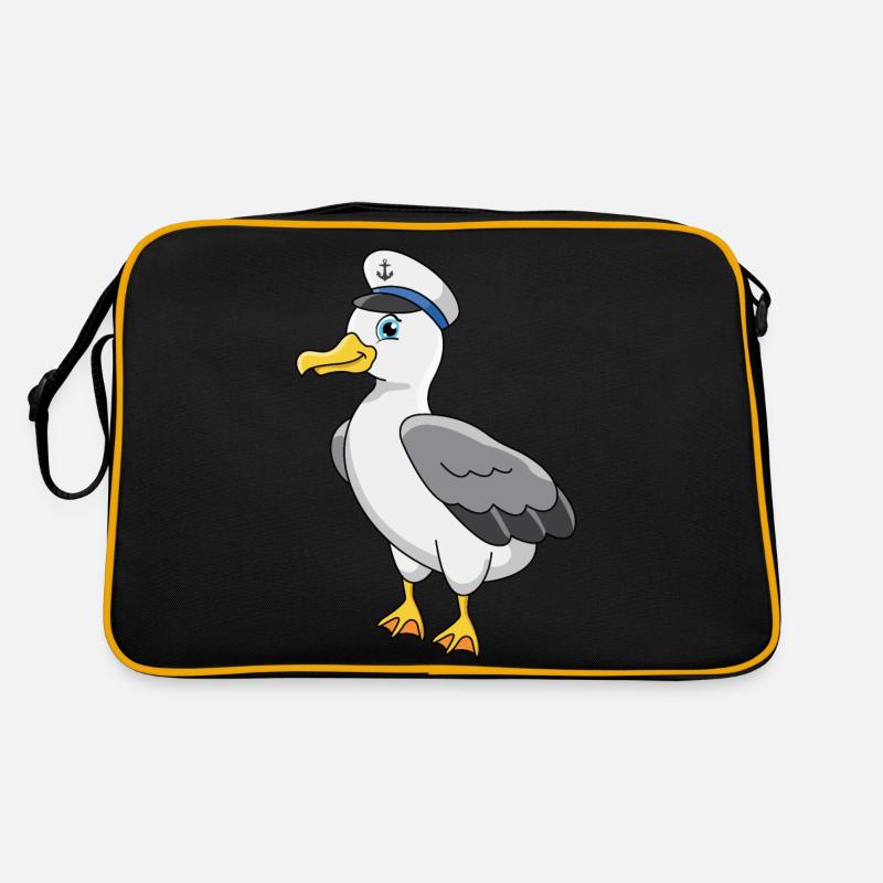 Möwe Retro Tasche