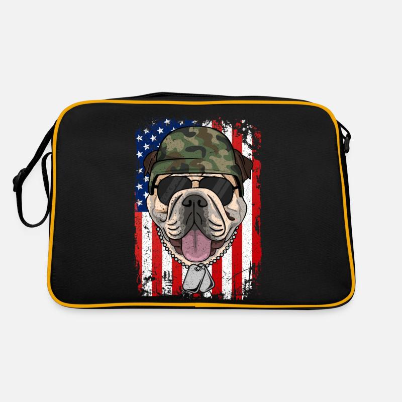 Bouledogue anglais Sac Retro