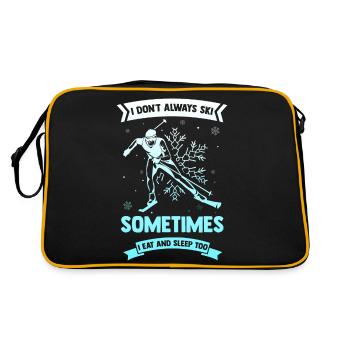 Apres Skis - Sac Retro - noir/or - Dos