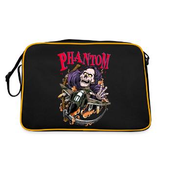 PhantomF4 - Retro Bag - black/gold - Back