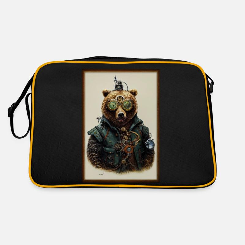 Ours Steampunk Sac Retro
