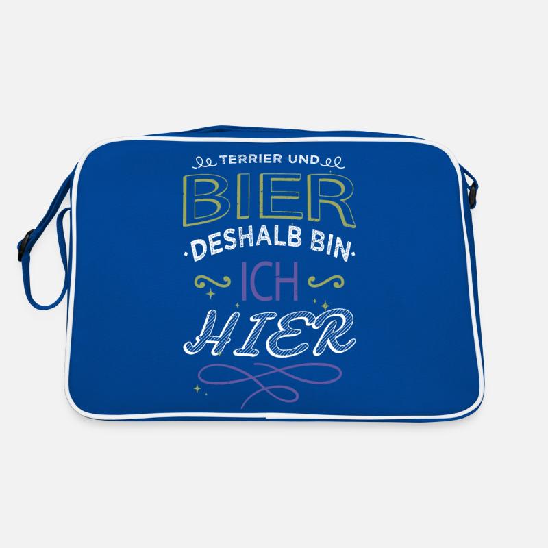 gerste statement kneipe geschenkidee Retro Tasche