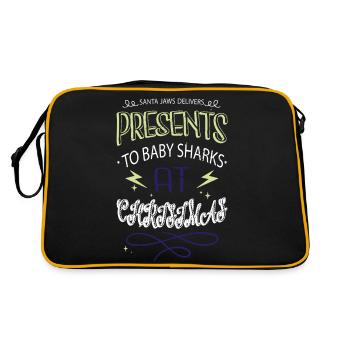 birthday present idea bodybuilding awesome - Retro Bag - black/gold - Back
