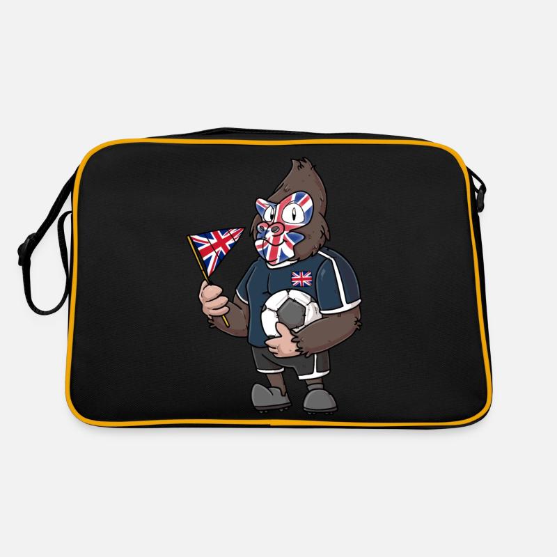 Britischer Gorilla Retro Tasche