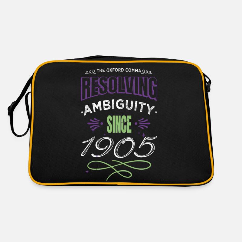 quote article writing school book lover literary Retro Tasche