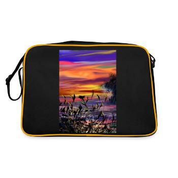 Creative - Retro Bag - black/gold - Back