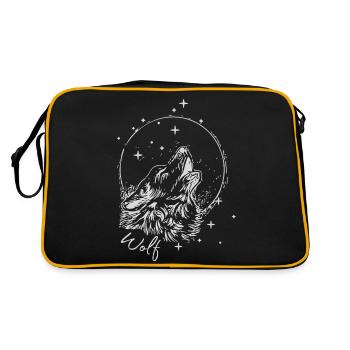Lune de loup - Sac Retro - noir/or - Dos