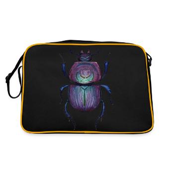 Big Beetle - Coléoptère géant - Sac Retro - noir/or - Dos