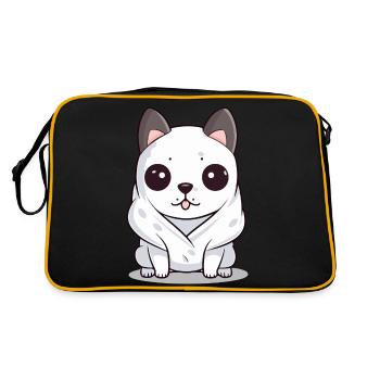 Dokoi le chien - Sac Retro - noir/or - Dos