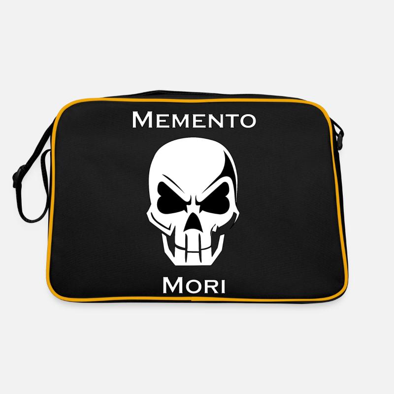 Memento Mori Skull Minimal Sac Retro