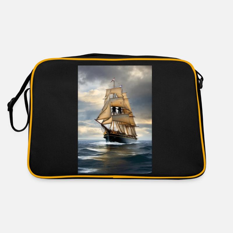 Sailing ship Retro Bag