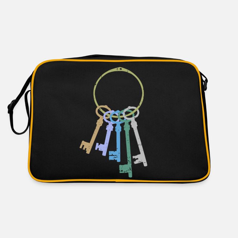 Jeu de clés Sac Retro