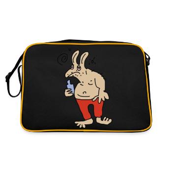 Hangover 1 - Retro Bag - black/gold - Back