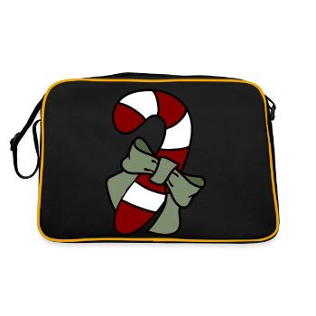 Candy de canne - Sac Retro - noir/or - Dos