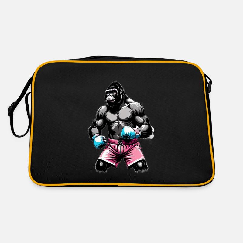 Boxe Boxeur Gorille Sac Retro