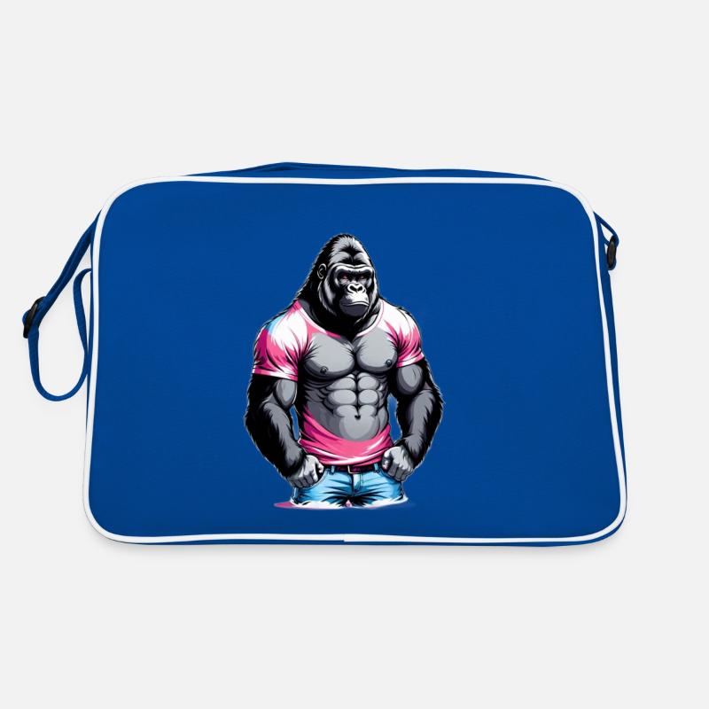 Boxe Boxeur Gorille Sac Retro