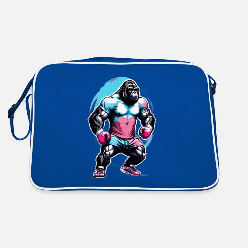 Boxe Boxeur Gorille Sac Retro