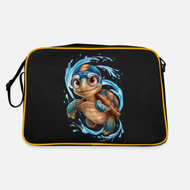 Bonne baignade tortue ! Sac Retro