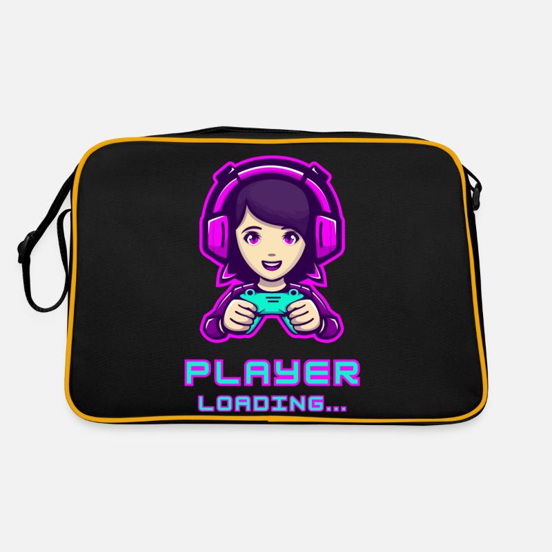 Cartoon Player - Loading Retro Bag