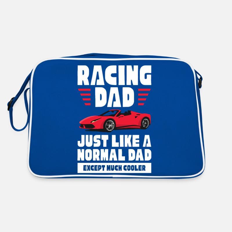 Papa de course comme un design normal mais beaucoup plus cool Sac Retro