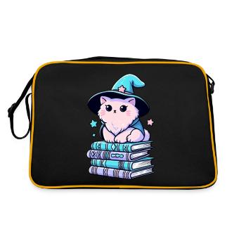 Sorcier magique Kitty - Sac Retro - noir/or - Dos