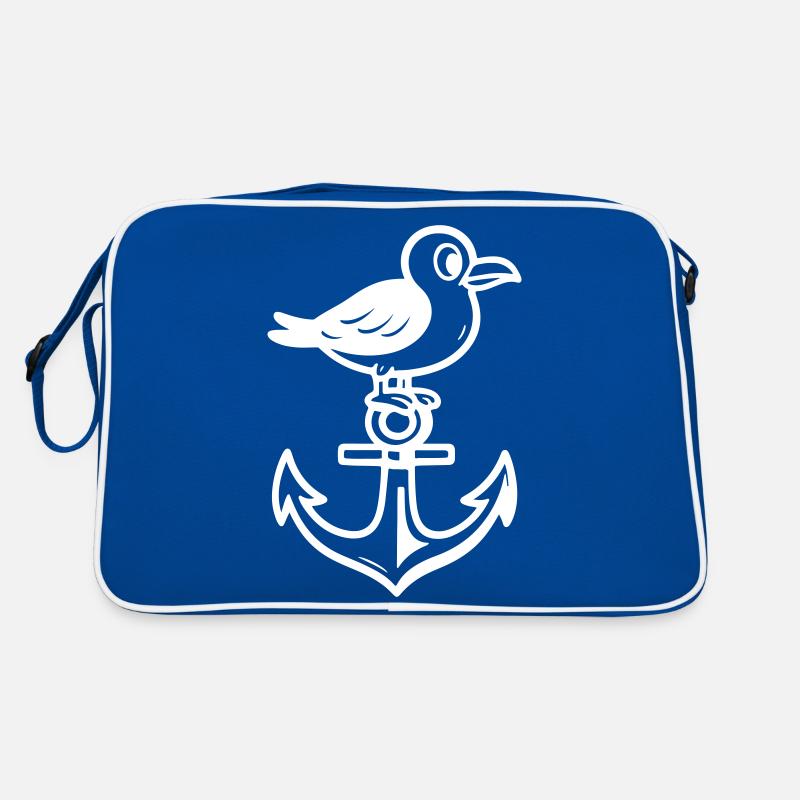 Seagull Anchor Comic Retro Bag