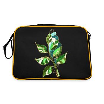 List - Retro Bag - black/gold - Back