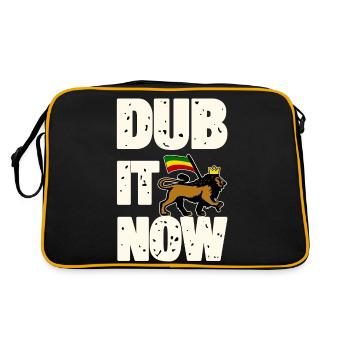Dub It Now Lion - Retro Bag - black/gold - Back