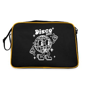 Disco Time Groove - Retro Bag - black/gold - Back