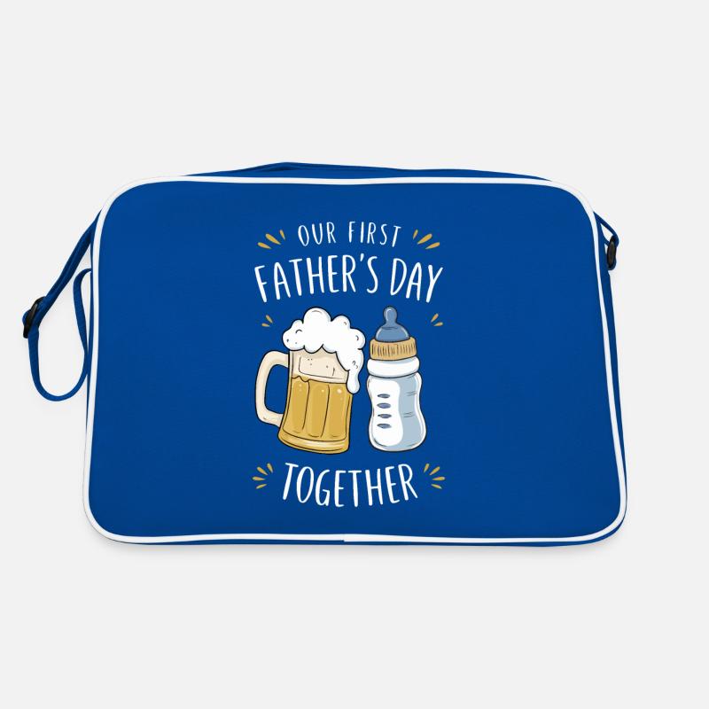 Our first Fathers Day Together Retro Bag