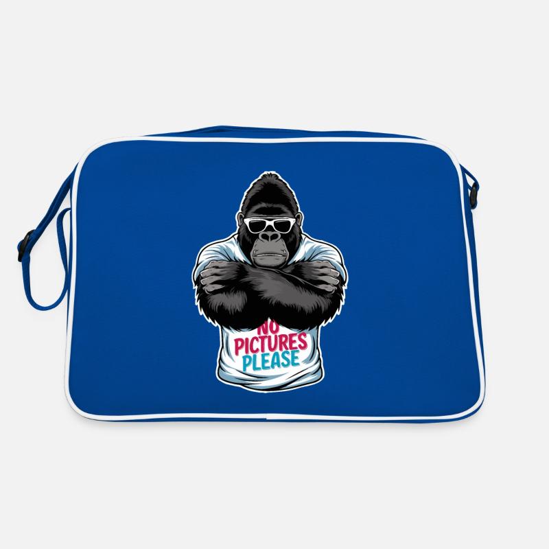 Keine Bilder bitte Retro Tasche